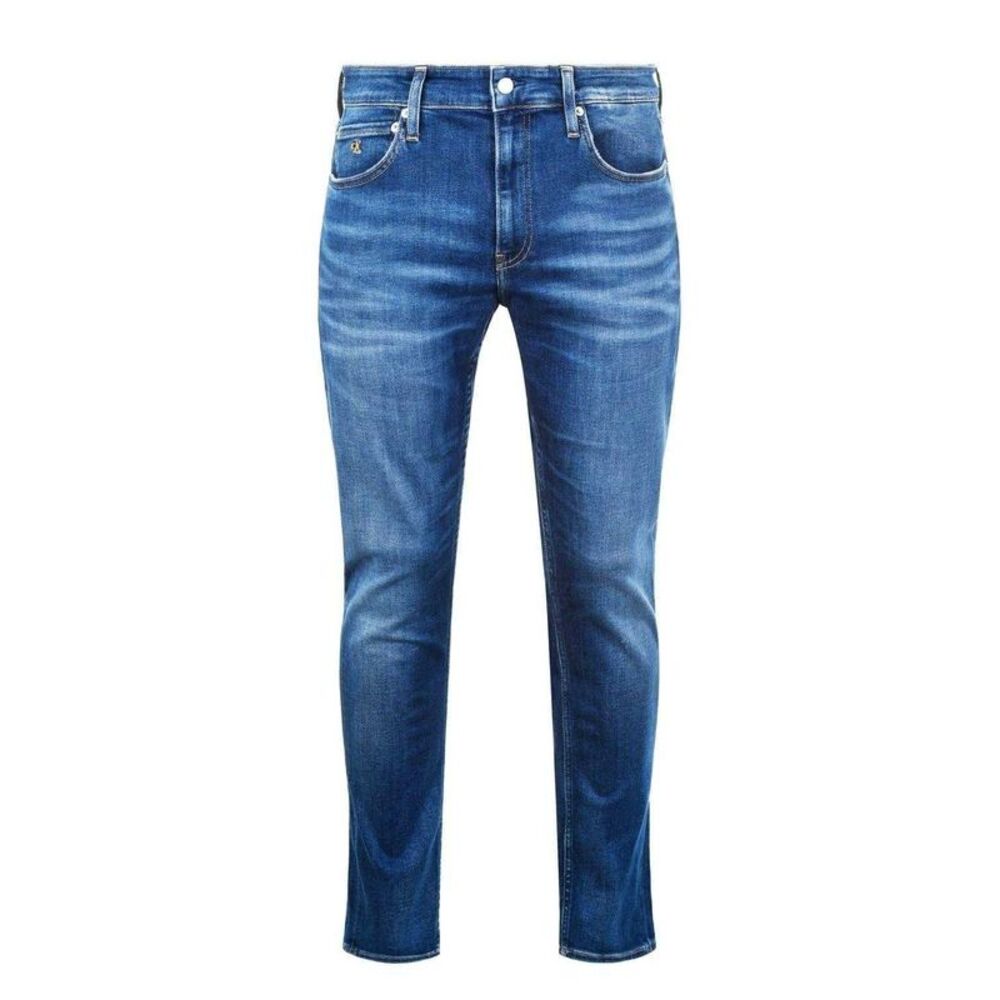 Calvin Klein Mens Slim Jeans / Mid Blue